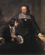 LEFEBVRE, Claude A Teacher and his Pupil sg oil painting
